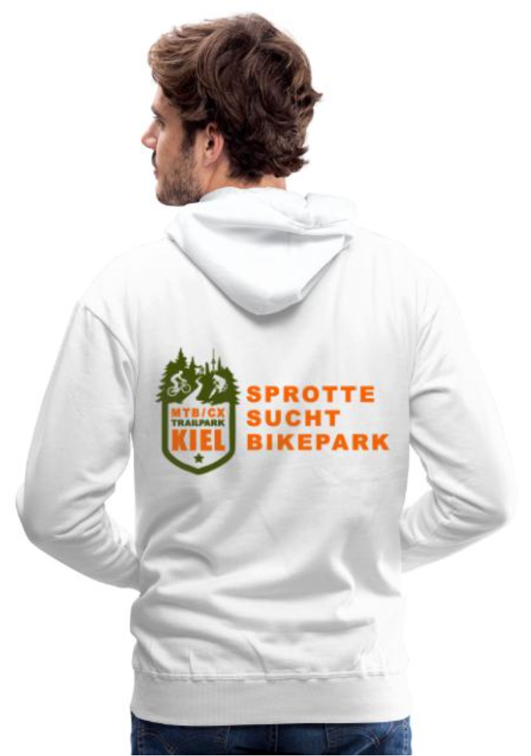 MTB / CX Trailpark Kiel Hoodie Rückseite
